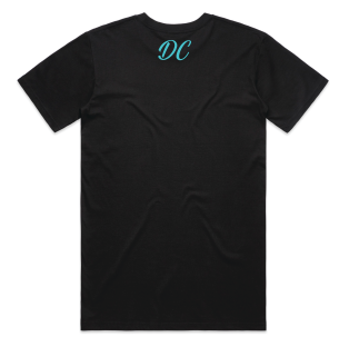 DUB CITY ORIGINAL PREMIUM TEE - BLACK AQUA