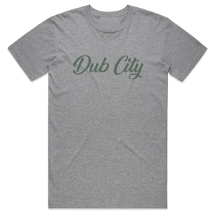 DUB CITY ORIGINAL PREMIUM TEE - GREY GREEN